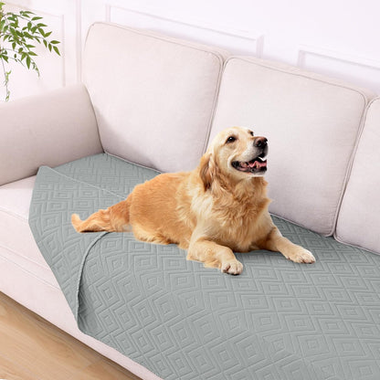 Waterproof Reversible Dog Blanket, Pet Blanket for Sofa Couch | Waterproof Protection, Soft Fabric, Reversible Design, Washable, Sofa Protection from Pet Hair & Messes (30x70 Inch)
