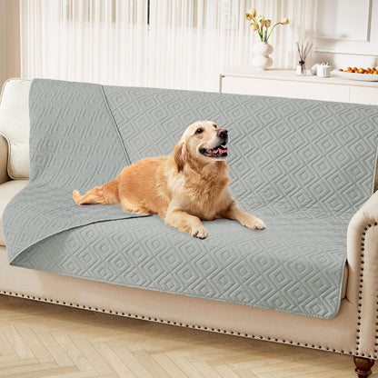 Waterproof Reversible Dog Blanket, Pet Blanket for Sofa Couch | Waterproof Protection, Soft Fabric, Reversible Design, Washable, Sofa Protection from Pet Hair & Messes (30x70 Inch)