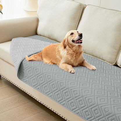 Waterproof Reversible Dog Blanket, Pet Blanket for Sofa Couch | Waterproof Protection, Soft Fabric, Reversible Design, Washable, Sofa Protection from Pet Hair & Messes (30x70 Inch)