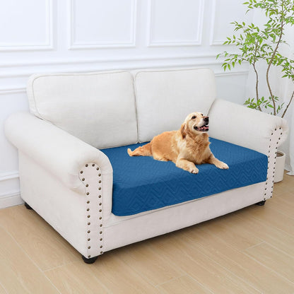Waterproof Reversible Dog Blanket, Pet Blanket for Sofa Couch | Waterproof Protection, Soft Fabric, Reversible Design, Washable, Sofa Protection from Pet Hair & Messes (30x70 Inch)