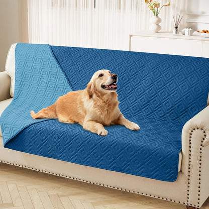 Waterproof Reversible Dog Blanket, Pet Blanket for Sofa Couch | Waterproof Protection, Soft Fabric, Reversible Design, Washable, Sofa Protection from Pet Hair & Messes (30x70 Inch)