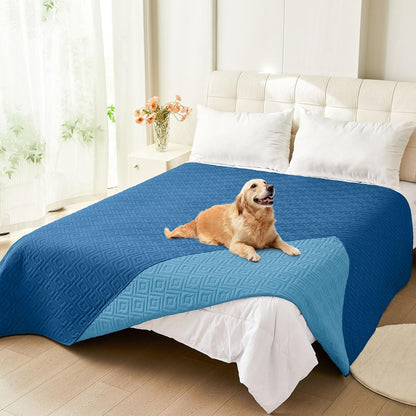Waterproof Reversible Dog Blanket, Pet Blanket for Sofa Couch | Waterproof Protection, Soft Fabric, Reversible Design, Washable, Sofa Protection from Pet Hair & Messes (30x70 Inch)