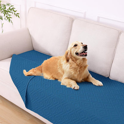 Waterproof Reversible Dog Blanket, Pet Blanket for Sofa Couch | Waterproof Protection, Soft Fabric, Reversible Design, Washable, Sofa Protection from Pet Hair & Messes (30x70 Inch)