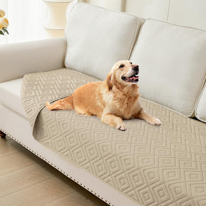 Waterproof Reversible Dog Blanket, Pet Blanket for Sofa Couch | Waterproof Protection, Soft Fabric, Reversible Design, Washable, Sofa Protection from Pet Hair & Messes (30x70 Inch)