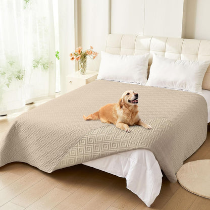 Waterproof Reversible Dog Blanket, Pet Blanket for Sofa Couch | Waterproof Protection, Soft Fabric, Reversible Design, Washable, Sofa Protection from Pet Hair & Messes (30x70 Inch)