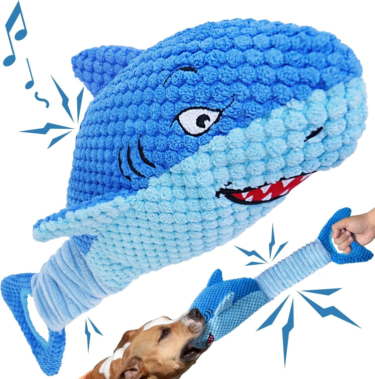 Upgraded Goose Indestructible Dog Toys for Aggressive Chewers
