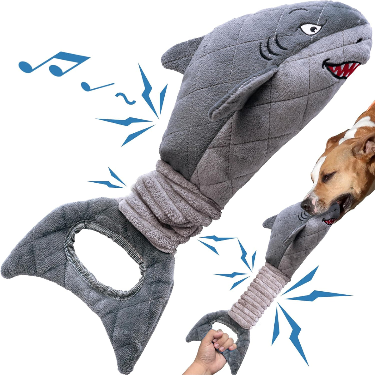 Upgraded Goose Indestructible Dog Toys for Aggressive Chewers