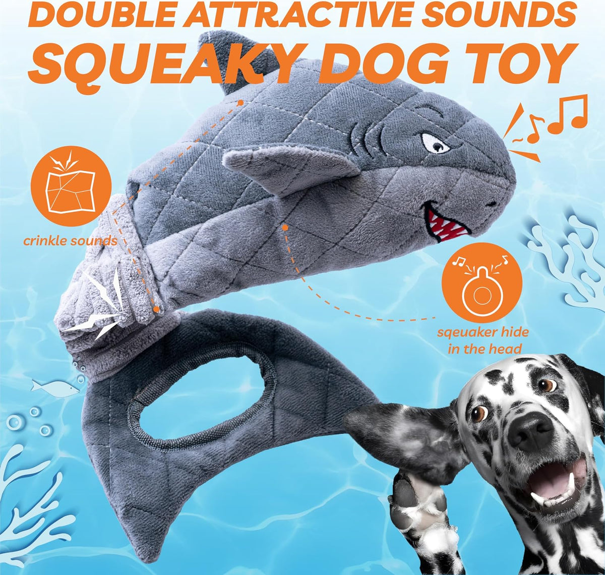 Upgraded Goose Indestructible Dog Toys for Aggressive Chewers