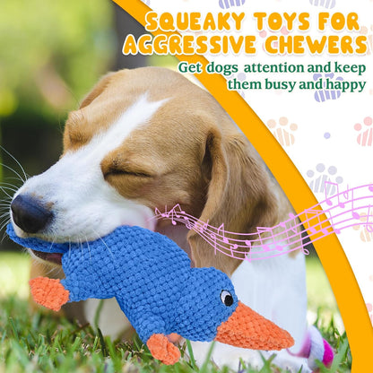 Upgraded Goose Indestructible Dog Toys for Aggressive Chewers
