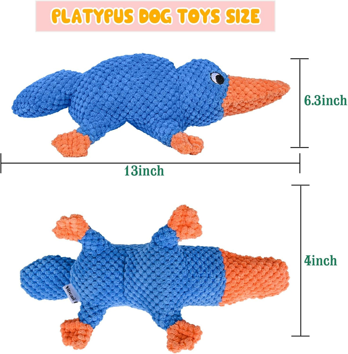 Upgraded Goose Indestructible Dog Toys for Aggressive Chewers