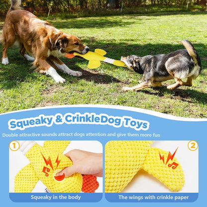 Upgraded Goose Indestructible Dog Toys for Aggressive Chewers