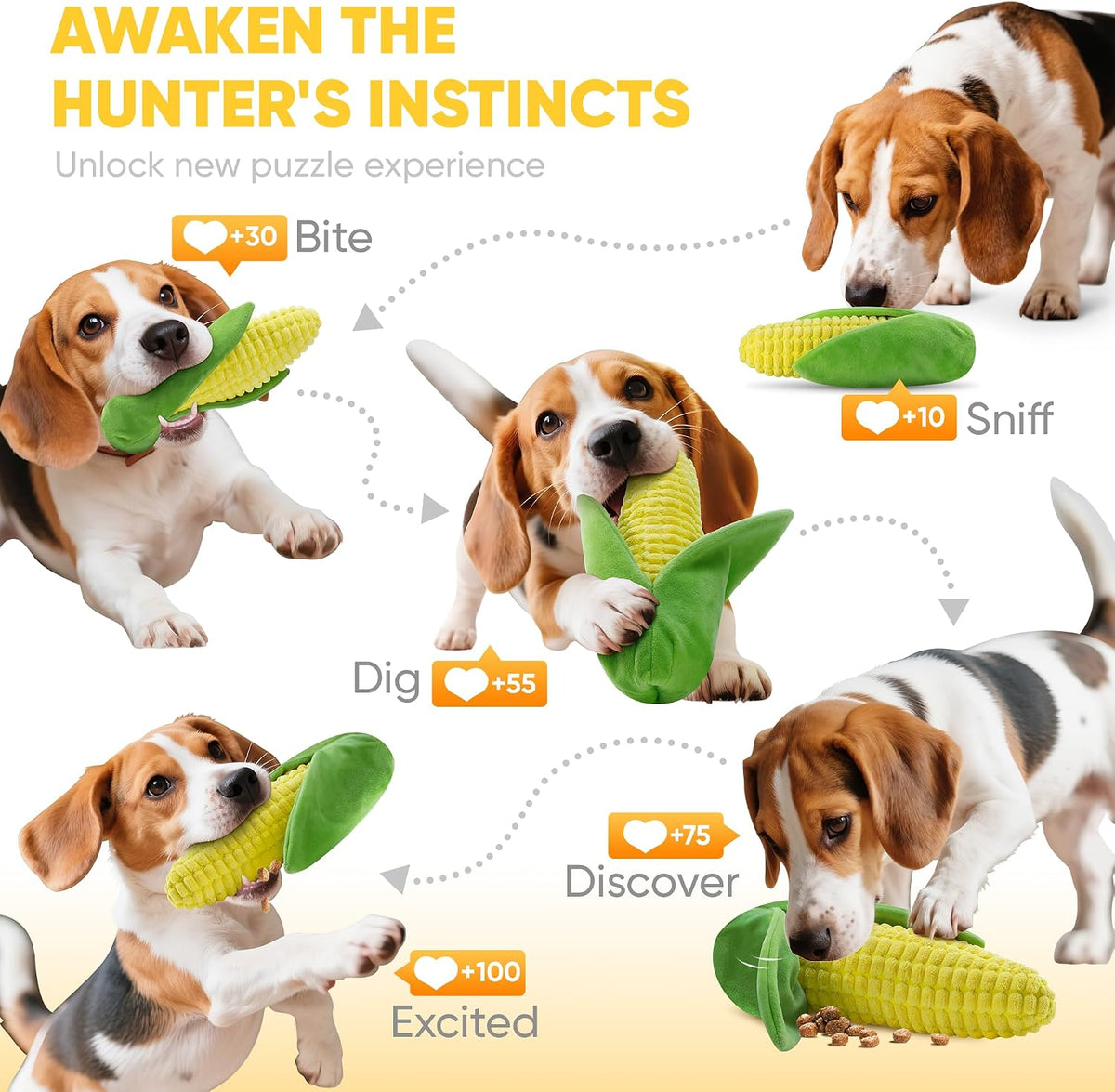 Upgraded Goose Indestructible Dog Toys for Aggressive Chewers
