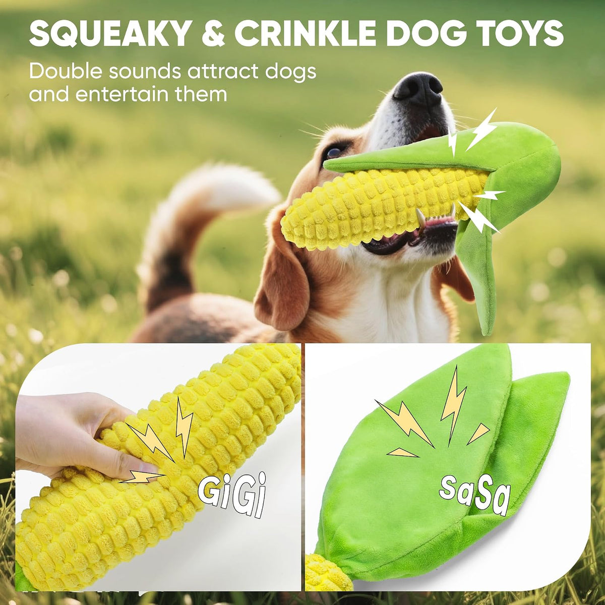Upgraded Goose Indestructible Dog Toys for Aggressive Chewers