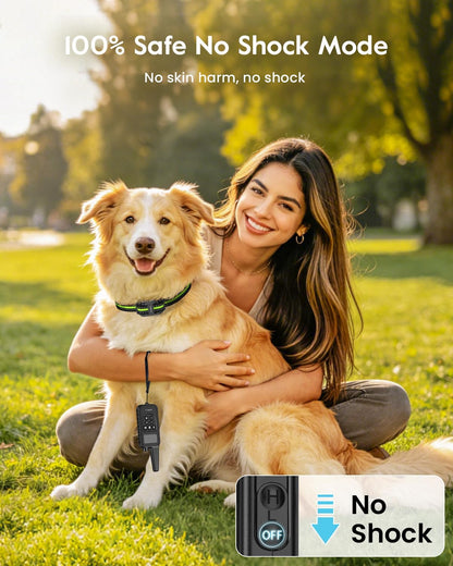 4200FT Remote Shock Collar for Dogs 8-140lbs