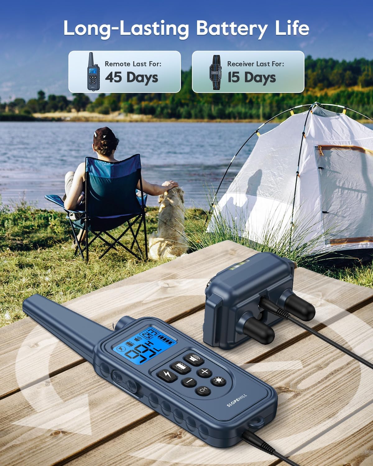 4200FT Remote Shock Collar for Dogs 8-140lbs