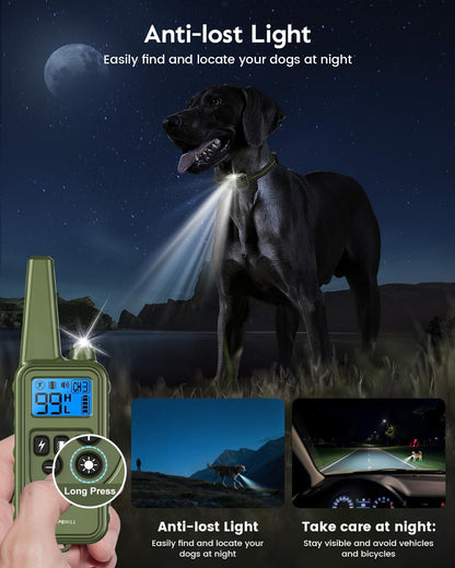 4200FT Remote Shock Collar for Dogs 8-140lbs
