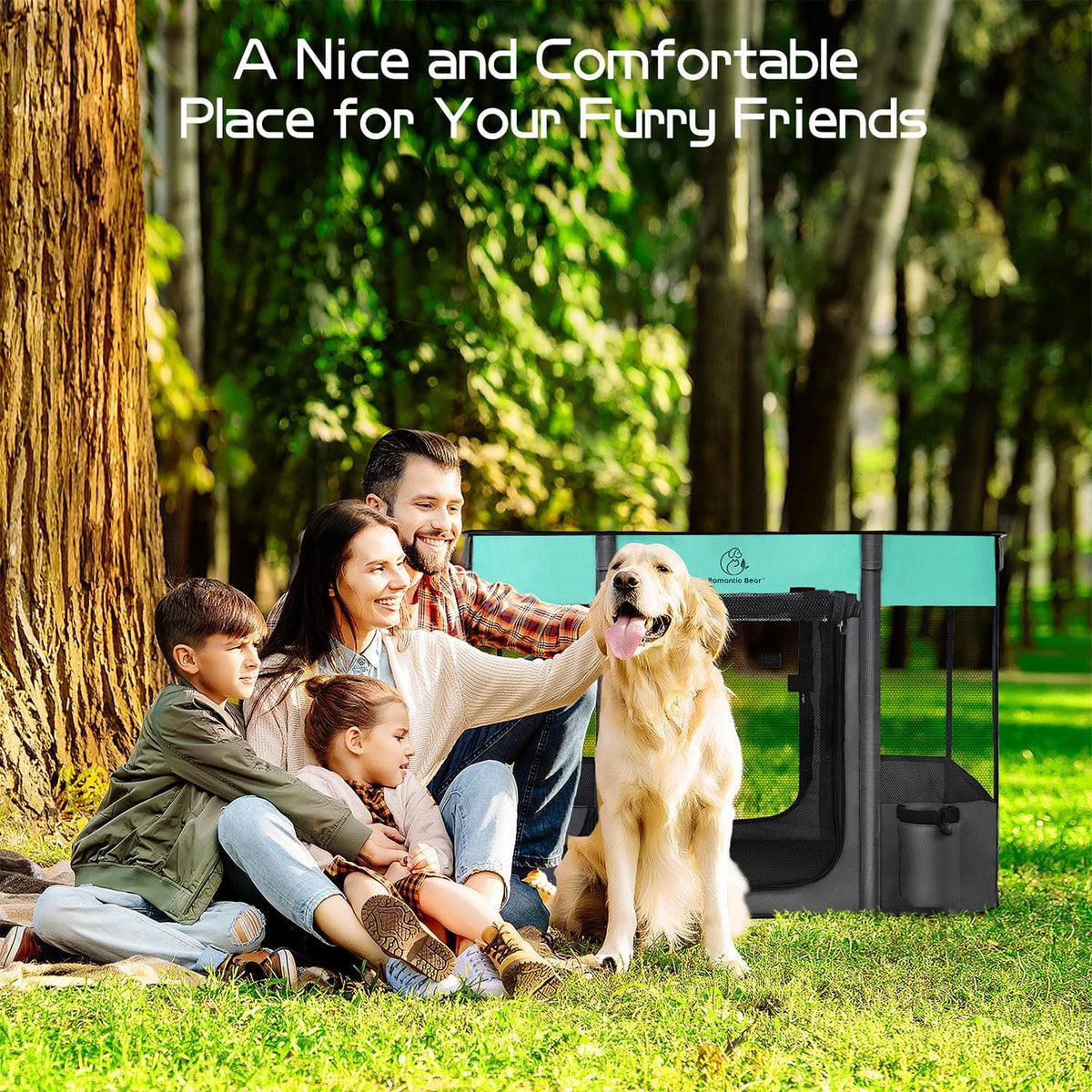 Dog Playpen,Foldable Pet Puppy Cat Playpen,M(31"x23"x21")