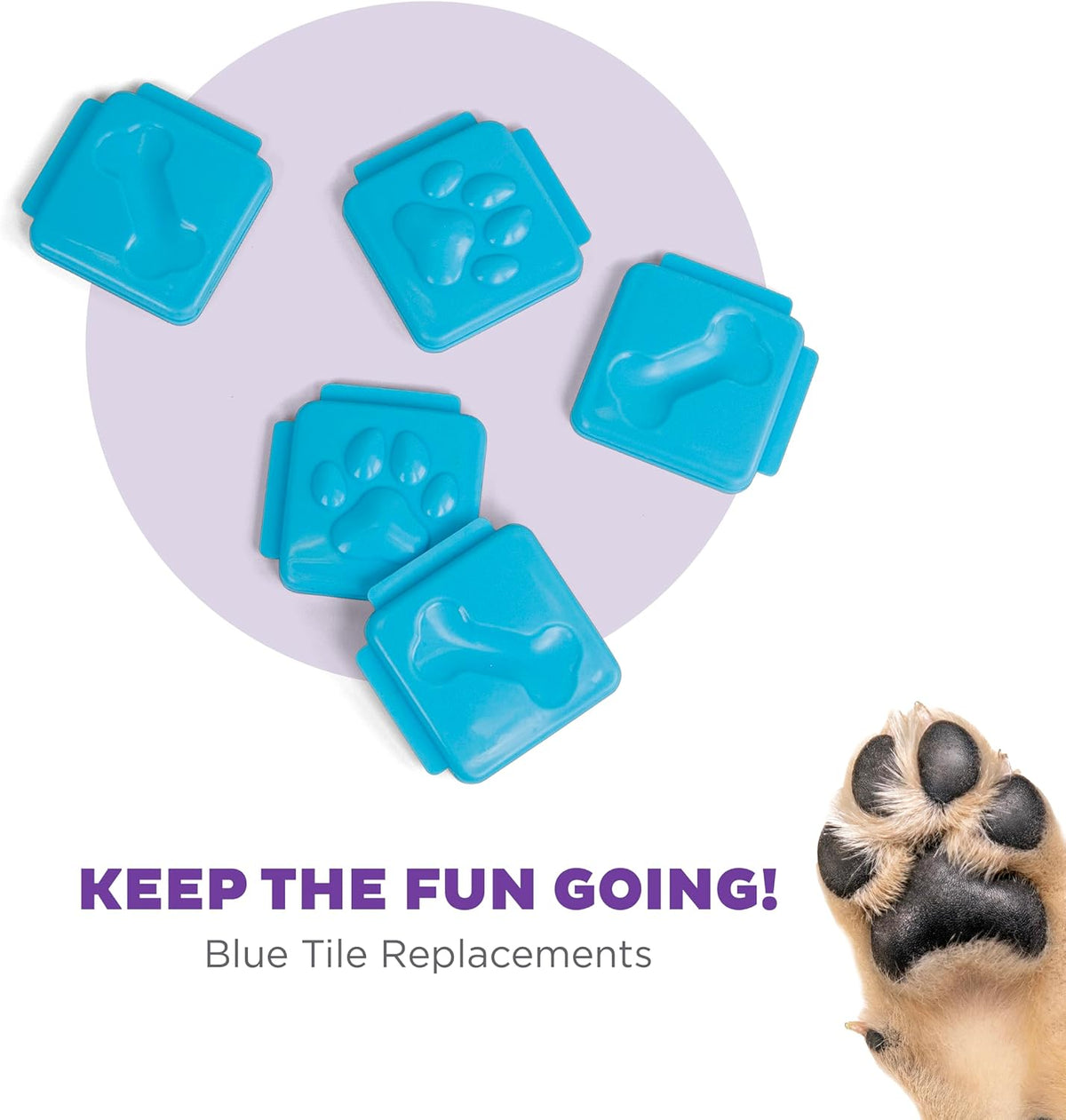 Nina Ottosson Dog Hide N' Slide Dog Toy Treat Puzzle, 11.6"