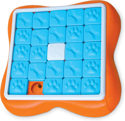 Nina Ottosson Dog Hide N' Slide Dog Toy Treat Puzzle, 11.6"
