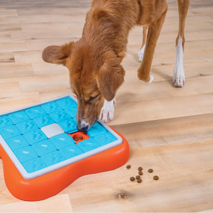 Nina Ottosson Dog Hide N' Slide Dog Toy Treat Puzzle, 11.6"