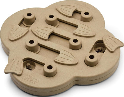 Nina Ottosson Dog Hide N' Slide Dog Toy Treat Puzzle, 11.6"