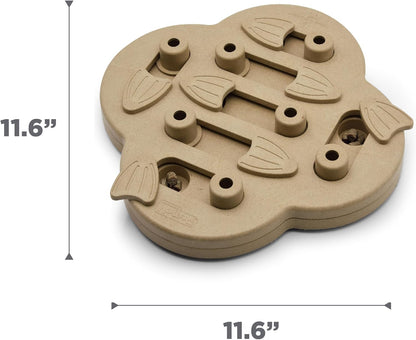 Nina Ottosson Dog Hide N' Slide Dog Toy Treat Puzzle, 11.6"