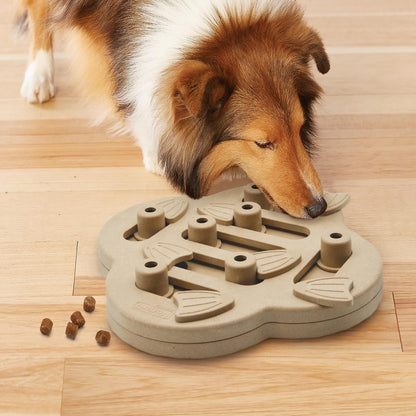 Nina Ottosson Dog Hide N' Slide Dog Toy Treat Puzzle, 11.6"
