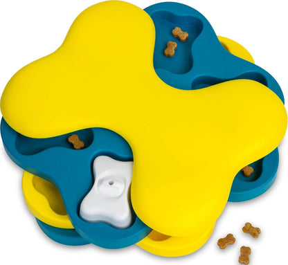Nina Ottosson Dog Hide N' Slide Dog Toy Treat Puzzle, 11.6"