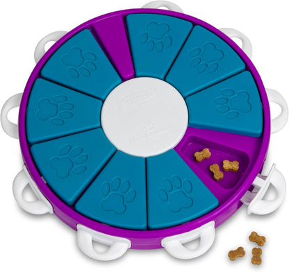 Nina Ottosson Dog Hide N' Slide Dog Toy Treat Puzzle, 11.6"