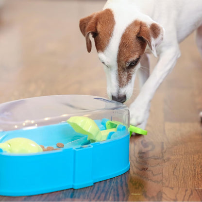 Nina Ottosson Dog Hide N' Slide Dog Toy Treat Puzzle, 11.6"