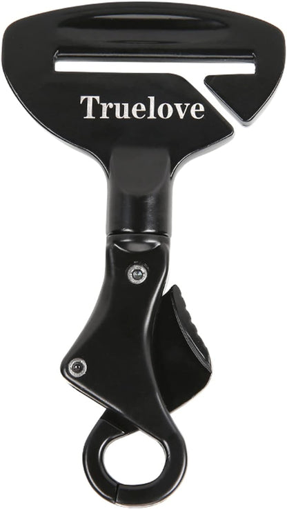 Truelove Vehicle Seat Belt Safety Buckle Lock, Dog Seat Belt Clip Universal Dog Car Restraint - Dog Seatbelt Lock - Portable Vehicle Seatbelt Harness for Pet Car Travel
