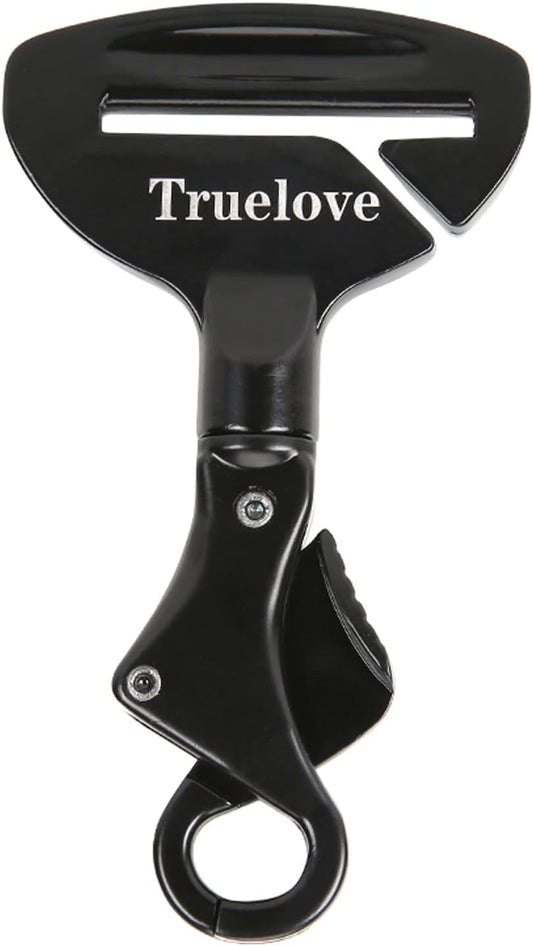 Truelove Vehicle Seat Belt Safety Buckle Lock, Dog Seat Belt Clip Universal Dog Car Restraint - Dog Seatbelt Lock - Portable Vehicle Seatbelt Harness for Pet Car Travel