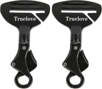 Truelove Vehicle Seat Belt Safety Buckle Lock, Dog Seat Belt Clip Universal Dog Car Restraint - Dog Seatbelt Lock - Portable Vehicle Seatbelt Harness for Pet Car Travel