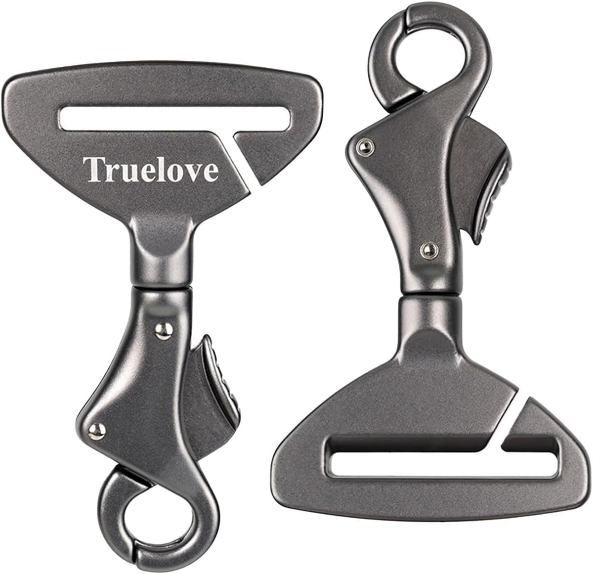 Truelove Vehicle Seat Belt Safety Buckle Lock, Dog Seat Belt Clip Universal Dog Car Restraint - Dog Seatbelt Lock - Portable Vehicle Seatbelt Harness for Pet Car Travel
