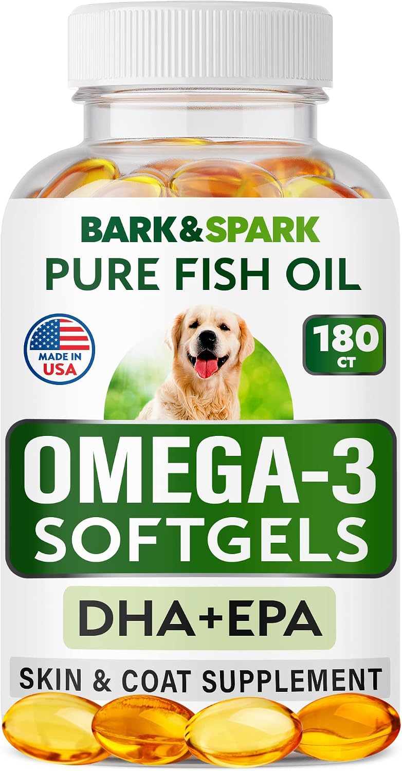 Dog Allergy Relief Chews - Skin Health & Anti-Itch Supplement with Omega-3