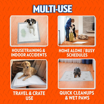 ! PetCare XXL Puppy Pads, Heavy Duty Pee Pads for Dogs, 26x30, 30 Count