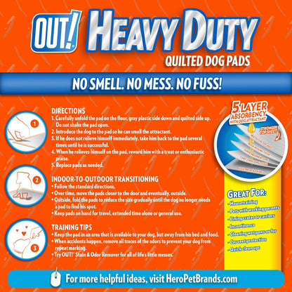 ! PetCare XXL Puppy Pads, Heavy Duty Pee Pads for Dogs, 26x30, 30 Count