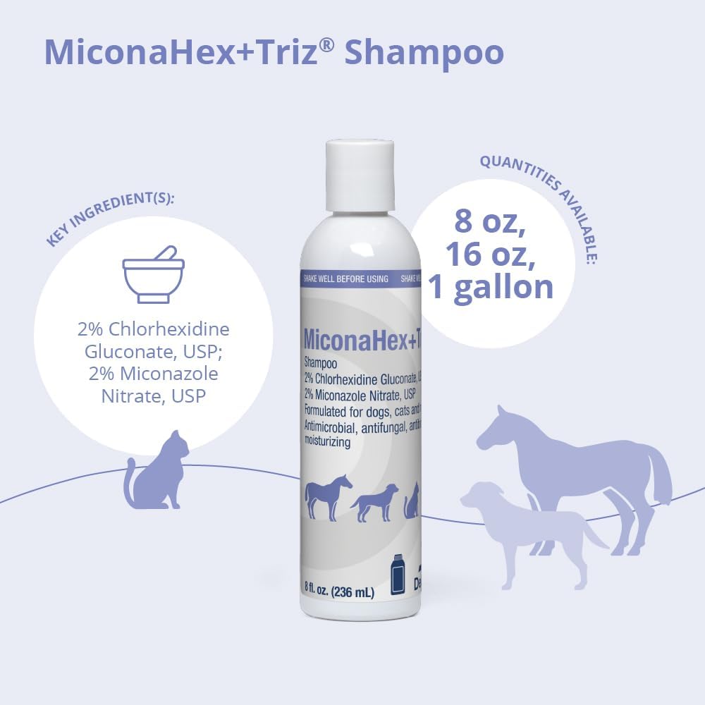 Shampoo for Dogs, Cats and Horses, 8 oz