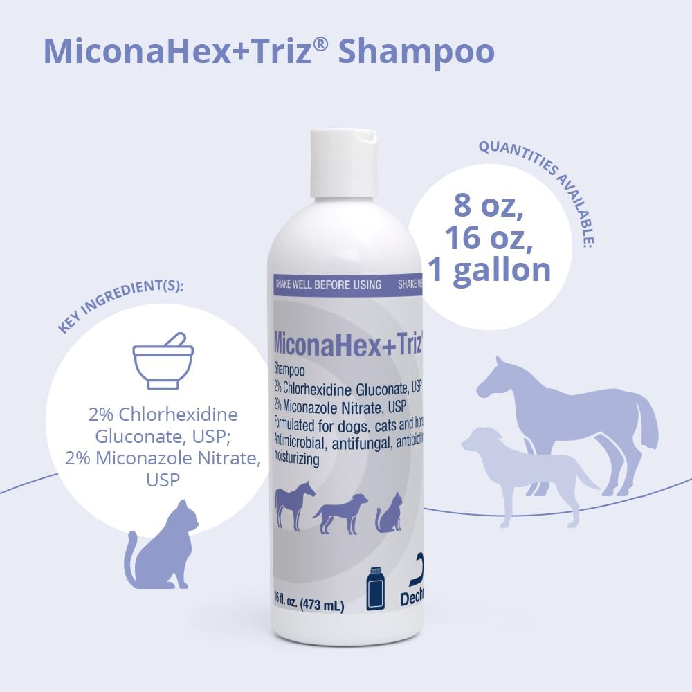 Shampoo for Dogs, Cats and Horses, 8 oz
