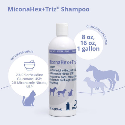 Shampoo for Dogs, Cats and Horses, 8 oz