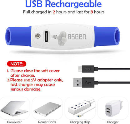 Light up Dog Collar, USB Rechargeable Led Flash Dog Necklace