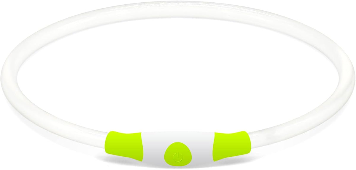 Light up Dog Collar, USB Rechargeable Led Flash Dog Necklace
