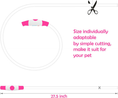 Light up Dog Collar, USB Rechargeable Led Flash Dog Necklace