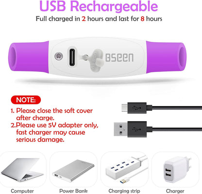 Light up Dog Collar, USB Rechargeable Led Flash Dog Necklace