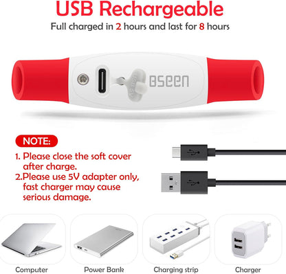 Light up Dog Collar, USB Rechargeable Led Flash Dog Necklace