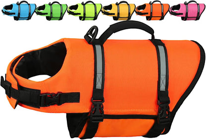 Dog Swim Vest Rip Stop Dog Life Vest Lifejacket
