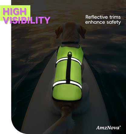 Dog Swim Vest Rip Stop Dog Life Vest Lifejacket