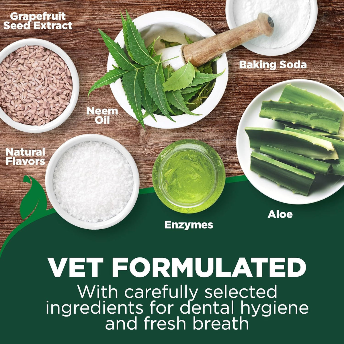 Dog Toothpaste & Toothbrush Dental Care Kit, With Brush 3.5 oz | Enzymatic Toothpaste for Dogs, Toothbrush & Finger Brush Included, Helps Remove Plaque & Freshen Dog Breath, Vet Formulated