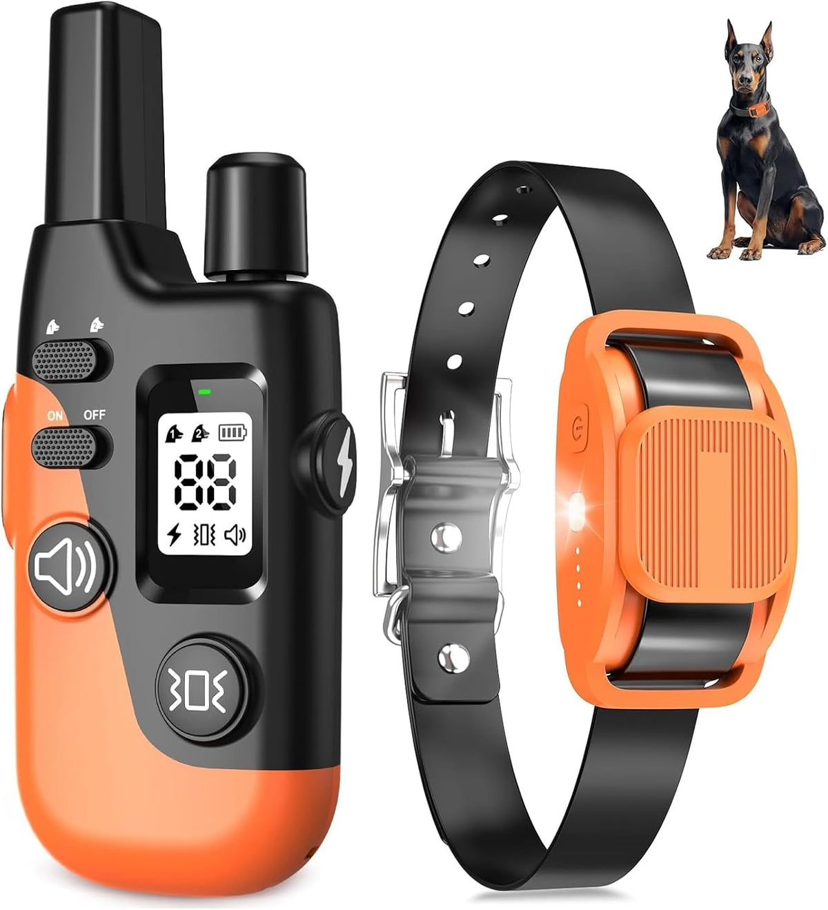 Shock Collar for Dogs with Remote, Dog Training Collar for 10-120lbs Dogs