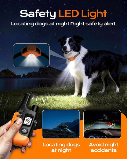 Shock Collar for Dogs with Remote, Dog Training Collar for 10-120lbs Dogs